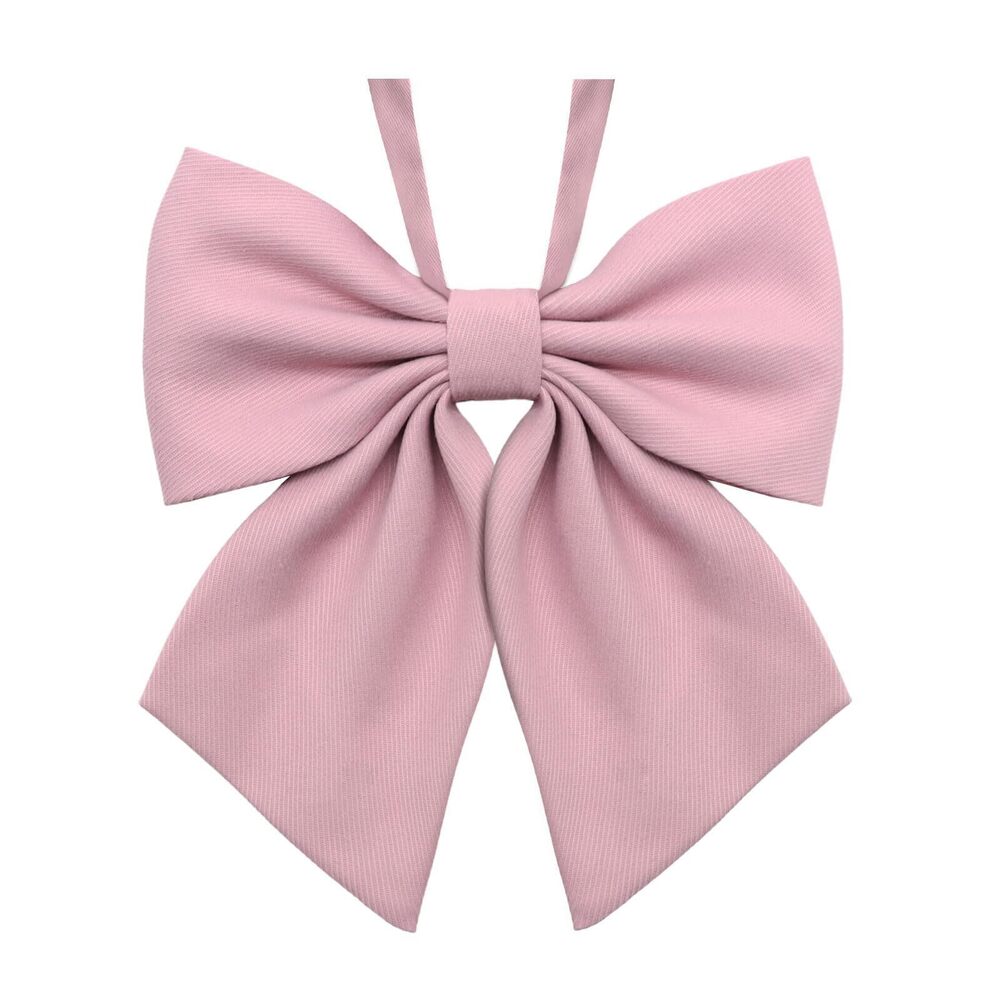 1015 Solid Color Bow Tie Gril, Adjustable Bow Tie, Pre-Tied Bowtie